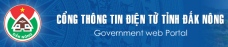 Cổng thông tin Tỉnh Đăk Nông Cổng thông tin Tỉnh Đăk Nông